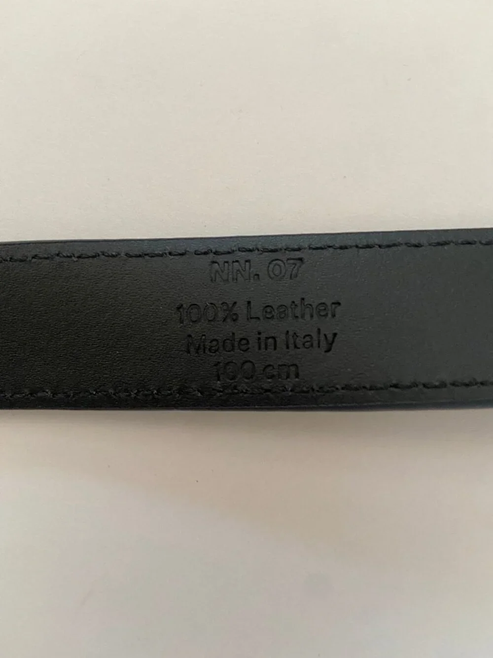 NN. 07 Dual - Suede Belt